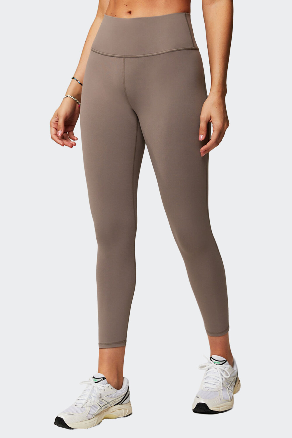 Calza Fabletics Define PowerHold High-Waisted 7/8 Gris