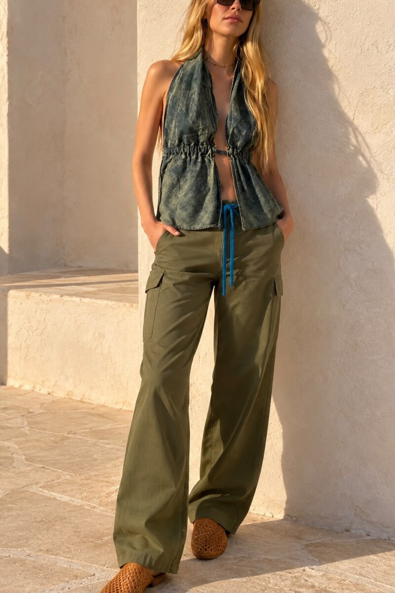 Pantalón Board Verde Oliva 