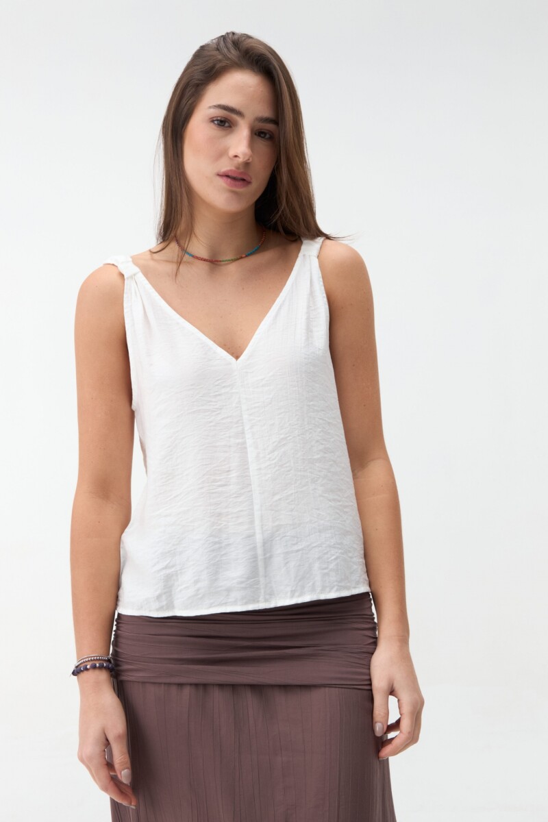 MUSCULOSA EIRENE - Blanco 