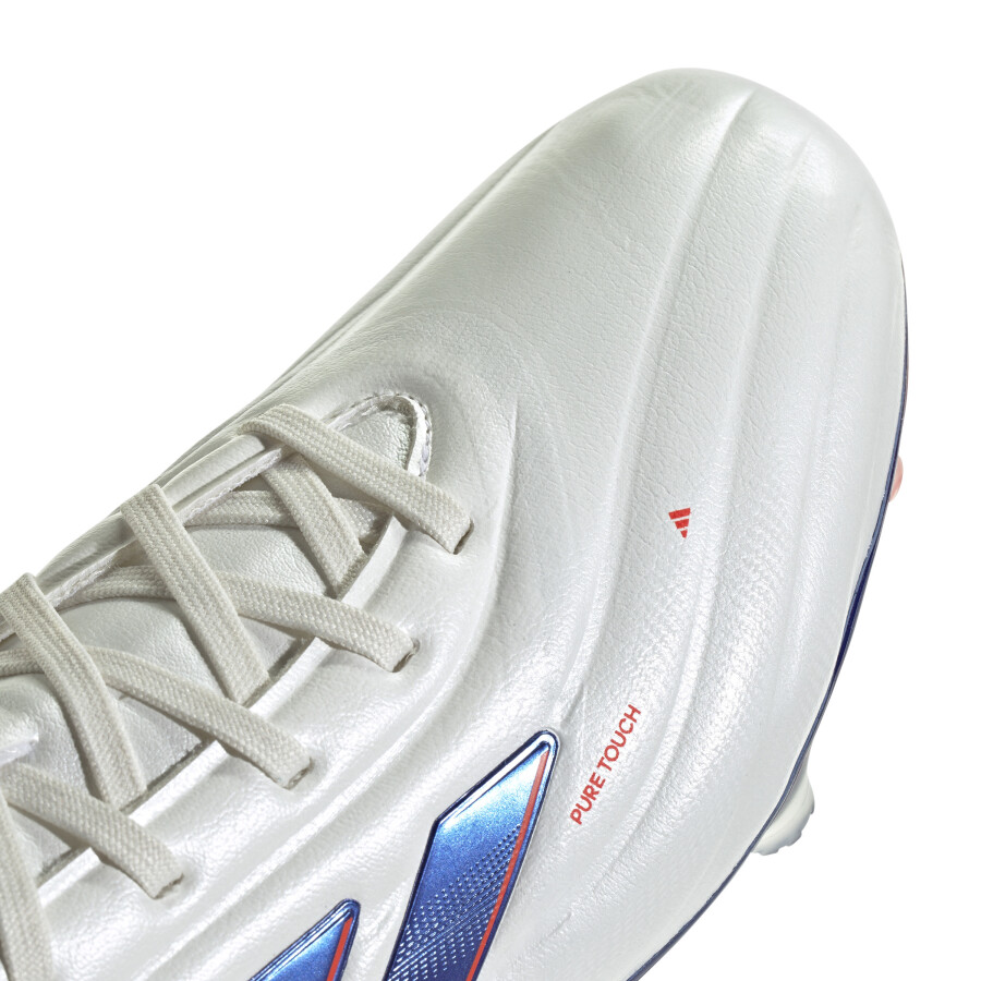 Championes Unisex Adidas Fútbol 11 Copa Pure 2 Pro Blanco - Azul - Rojo