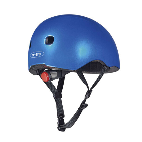 Casco Infantil Con Luz Micro Talle Único Azul