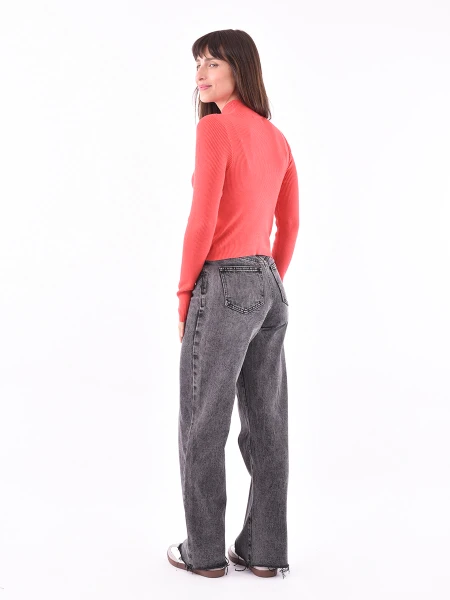 POLERA FRUNDA ROJO