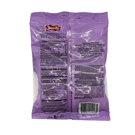 Gomitas DOCILE Gelatinas 70Grs-80Grs GOMITAS DOCILE GELATINAS 80GRS FIESTA
