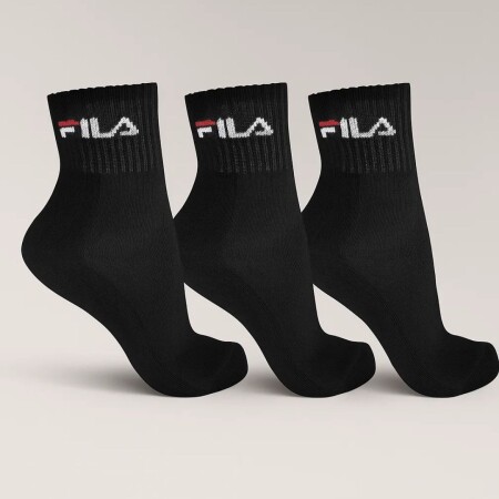 MEDIAS TRIPACK UNISEXCAÑO MEDIO 39-43 NEGRO FILA MEDIAS TRIPACK UNISEXCAÑO MEDIO 39-43 NEGRO FILA