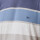 REMERA RAYADA DE ALGODÓN Azul