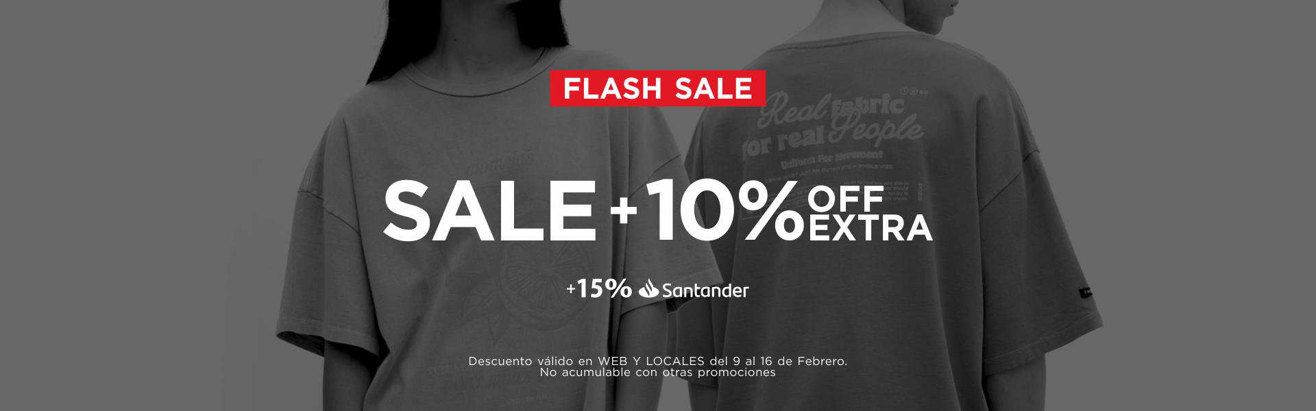 Flash Sale - Febrero
