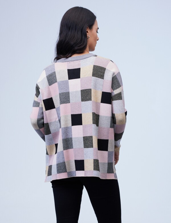 Buzo Colorblock MULTI/ROSA