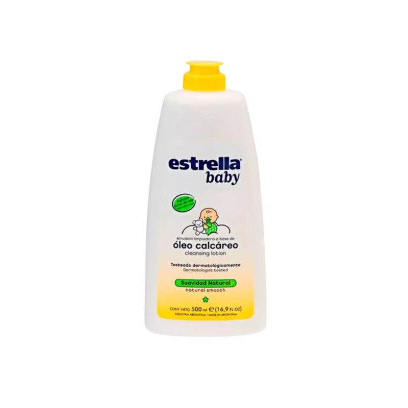 Emulsión De óleo Calcáreo Estrella Con Manzanilla 500 Ml. Emulsión De óleo Calcáreo Estrella Con Manzanilla 500 Ml.