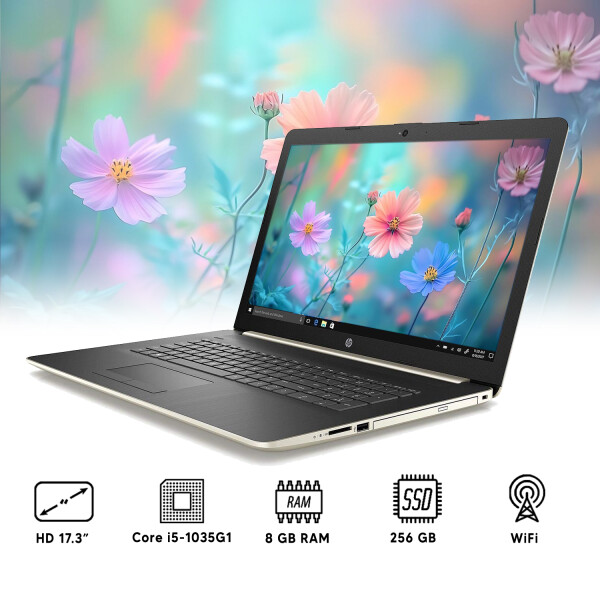 Notebook Hp By3 I5 8gb Ram 256gb Ssd NOTEBOOK HP 17-BY3 I5/8/256/17.3"
