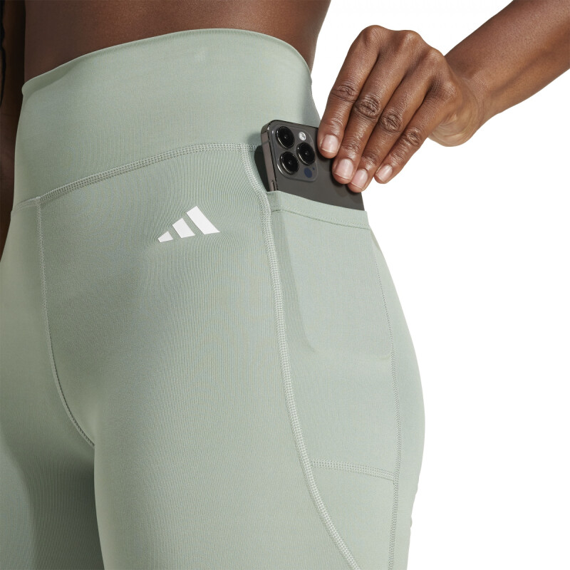 Calza Deportiva Training ADIDAS OPT ESS ST 7IN de Mujer - JI5522 Gris Verdoso