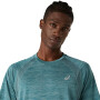 Polos Running Road SS Top Hombre Foggy Teal