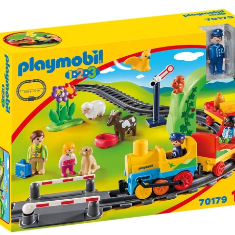 Juego Playmobil Mi Primer Tren 1.2.3 001