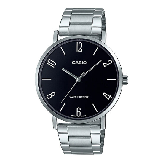 Reloj CASIO MTPVT01D-1B2UDF en Acero Plata Esfera 46mm 0