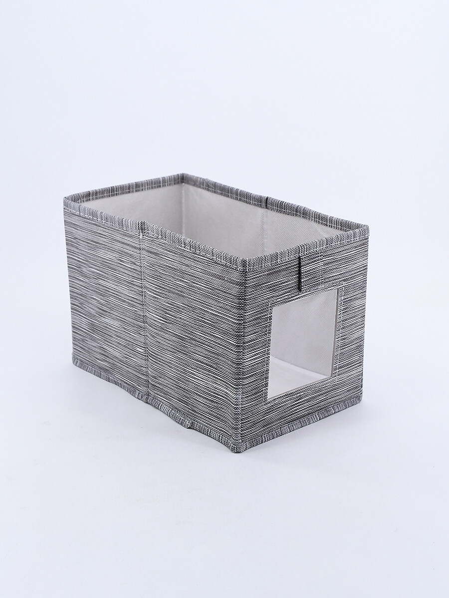 CAJA ORGANIZADORA CON VISOR - GRIS 