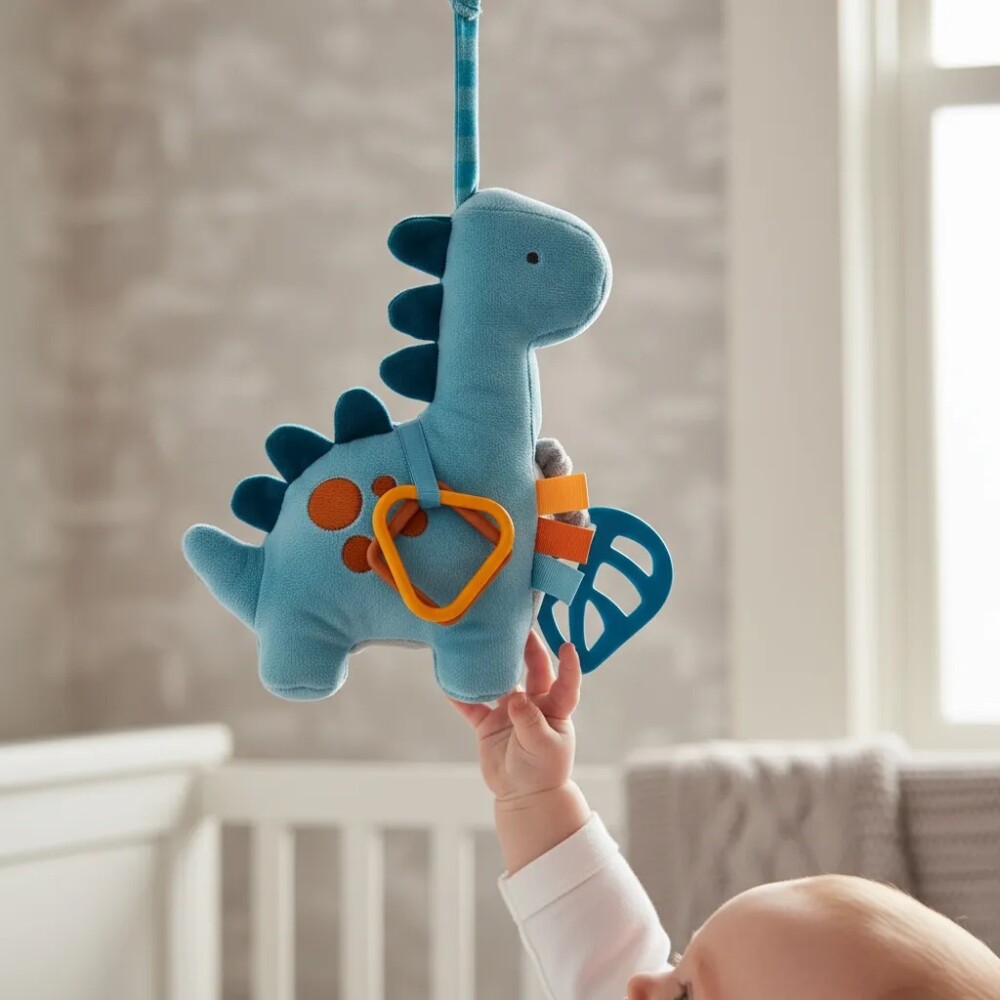 Colgante musical y mordillo BUBA magic dino magic