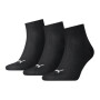 Quarter Plain 3P - Unisex Black