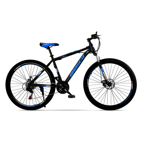 Bicicleta Montaña Rodado 26 Con 21 De Velocidad Aro 26 Azul