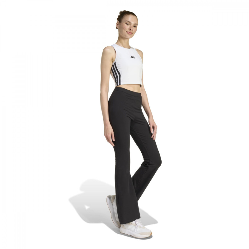 CROP TOP ADIDAS W 3S PAD TK de Mujer - JZ6876 Blanco