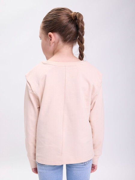 Buzo deportivo hombreras Beige