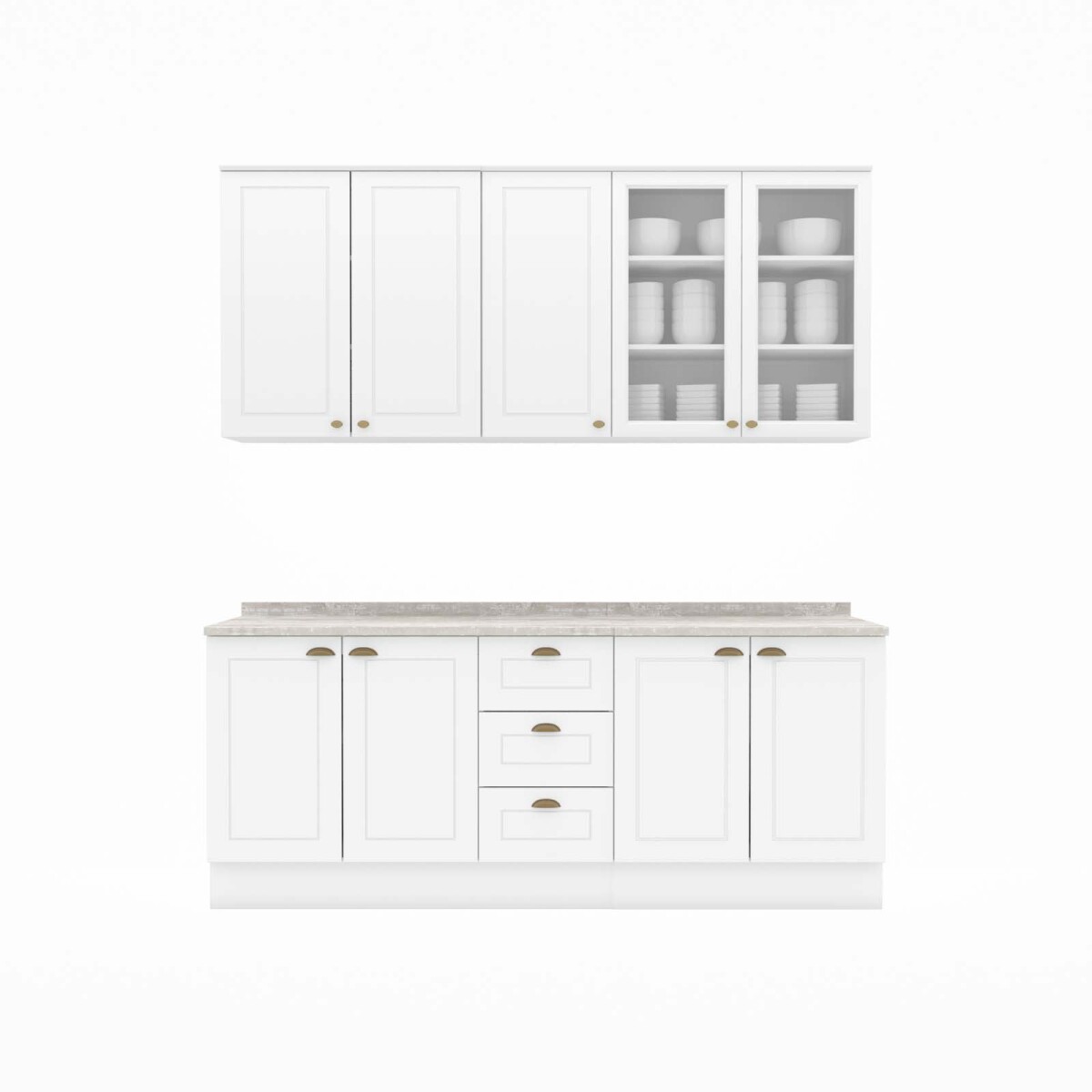 COCINA - AMERICANA 206 CM 