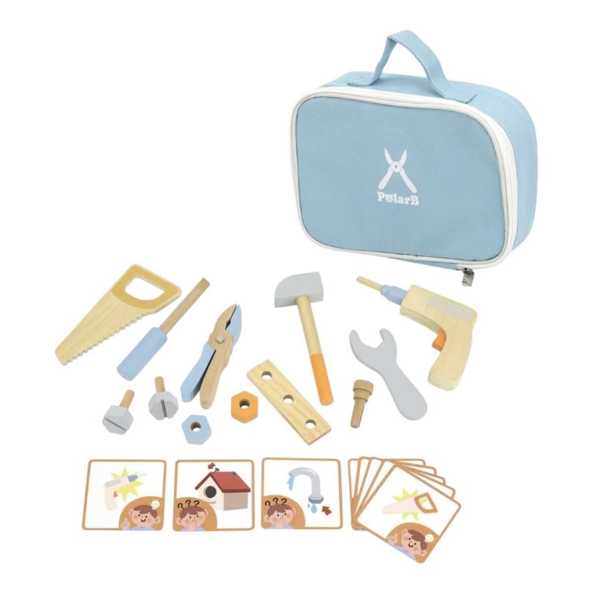 Juego de herramientas con maletín Polar B 