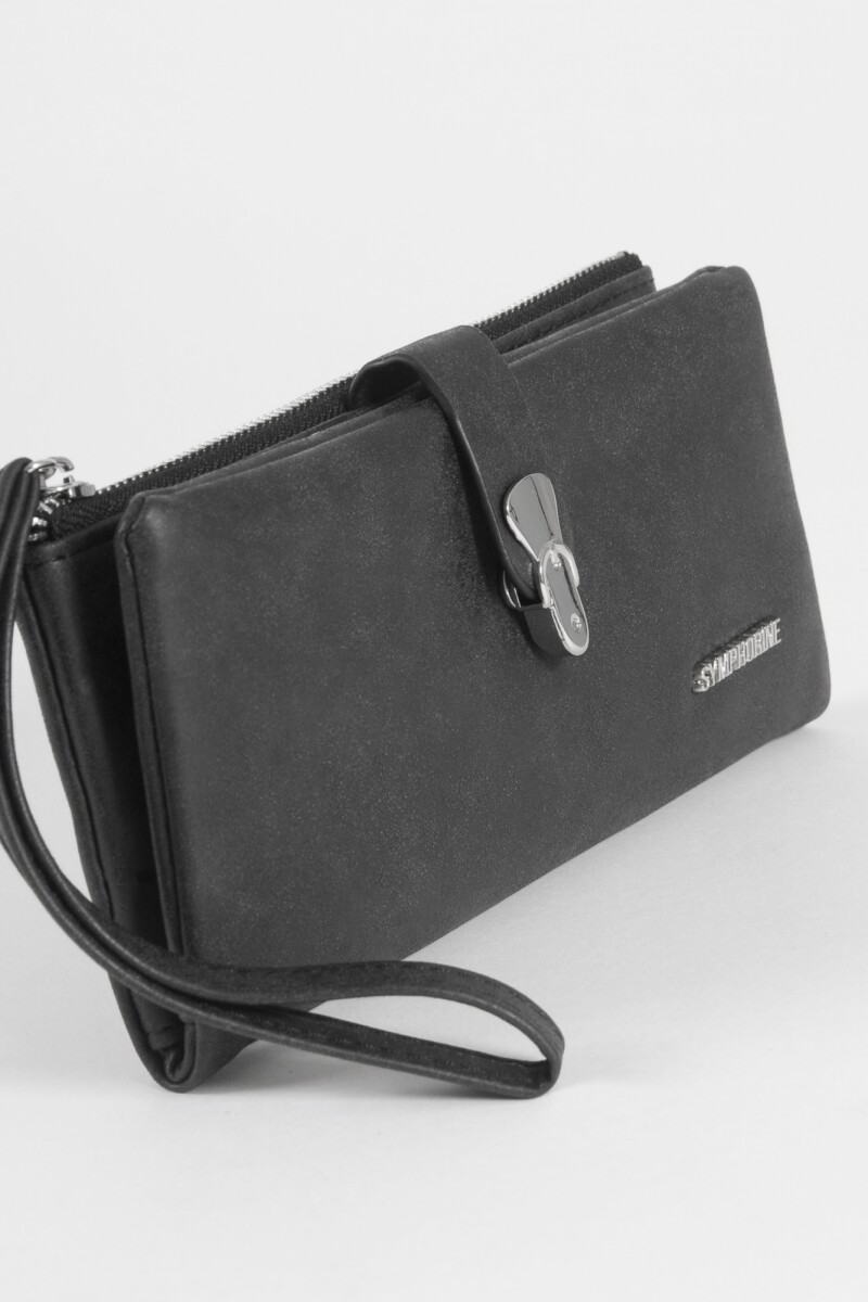 Billetera hook con strap negro