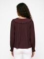 CAMISA SOLIRA BORDEAUX