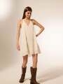 Vestido Yairali Crudo / Natural