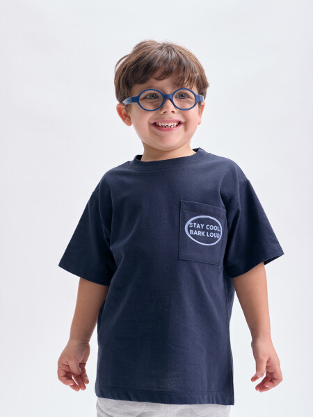Remera Stay Cool Azul