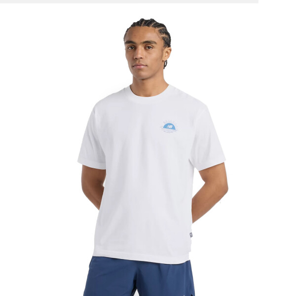 LOBSTER BOAT T-SHIRT - NEW BALANCE BEIGE