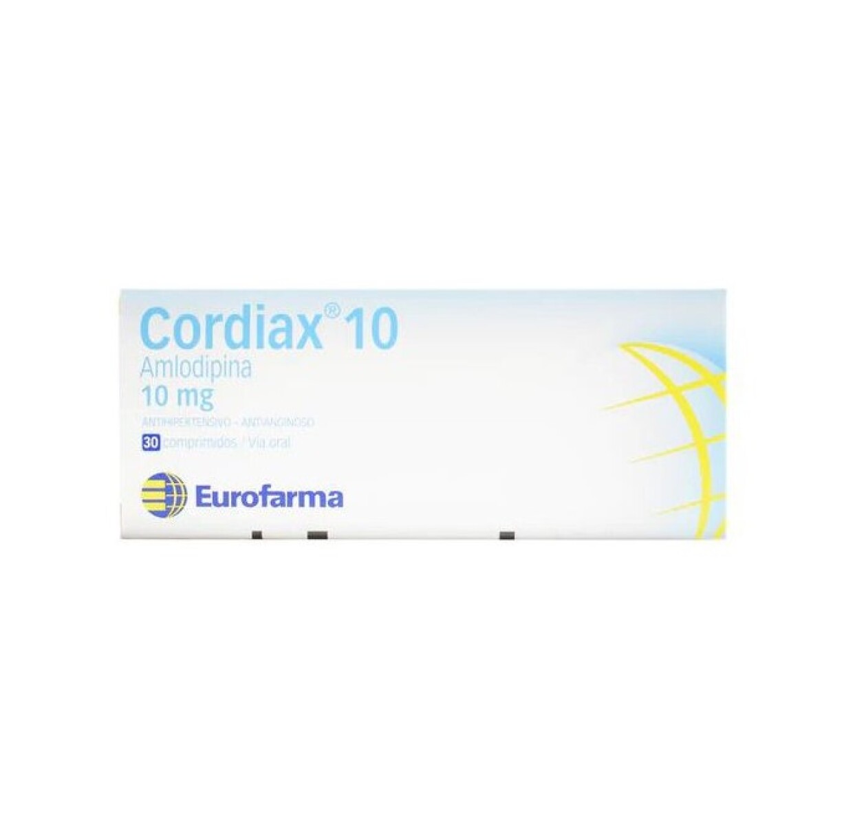 Cordiax 10mg 30 Comprimidos 