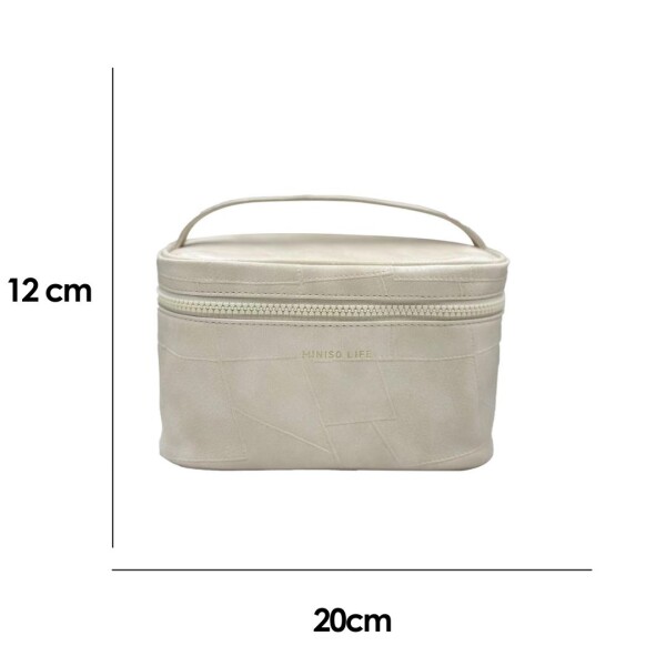 Portacosméticos vintage blanco