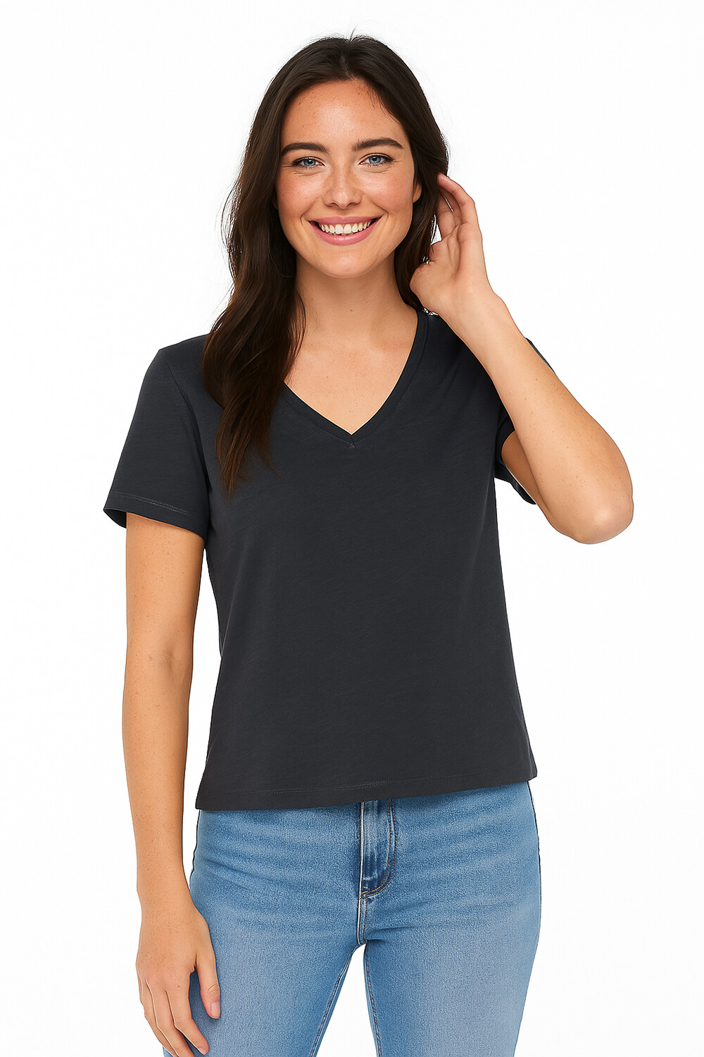 Remera Blumi Gris Topo