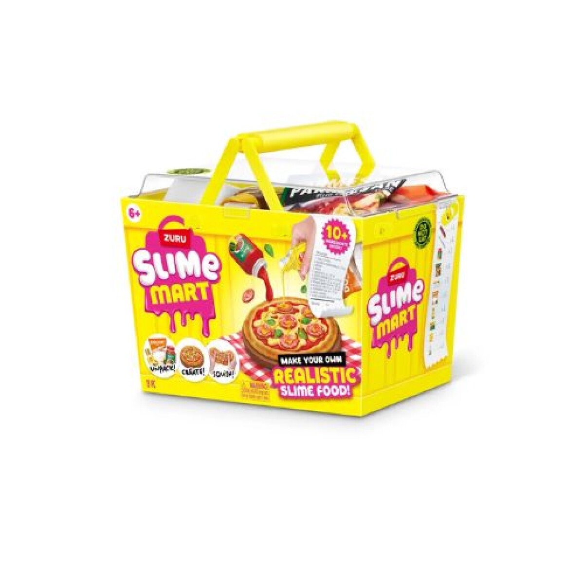 Slime Mart Canasto de Shopping Fast - Pizza 