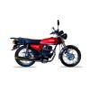 Moto Baccio Calle Classic Fs 125cc Freno Disco / Rueda Rayos Rojo