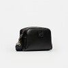 Bandolera Tesa en Efecto Cuero Graneado Negro