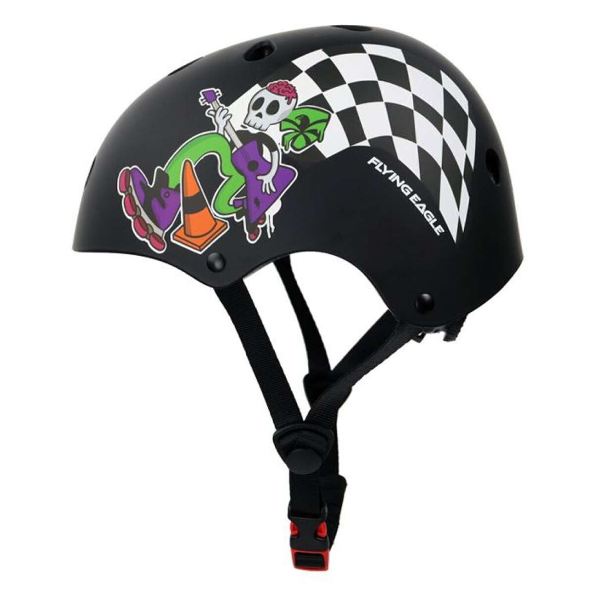 Cascos Flying Eagle Junior - Negro 