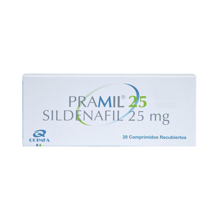 PRAMIL 25 MG. CJ X 20 COMPRIMIDOS única