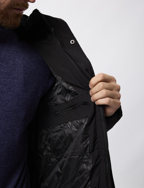 Campera nylon Glacier negro