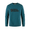 Polerón Fjallraven Logo Sweater Hombre Deep Sea