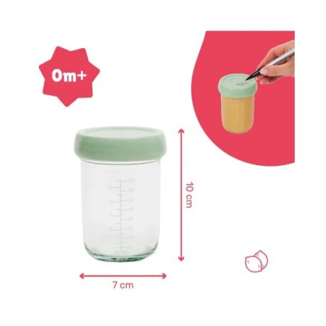Setx2 Frascos de vidrio comida bebes Setx2 Frascos de vidrio comida bebes