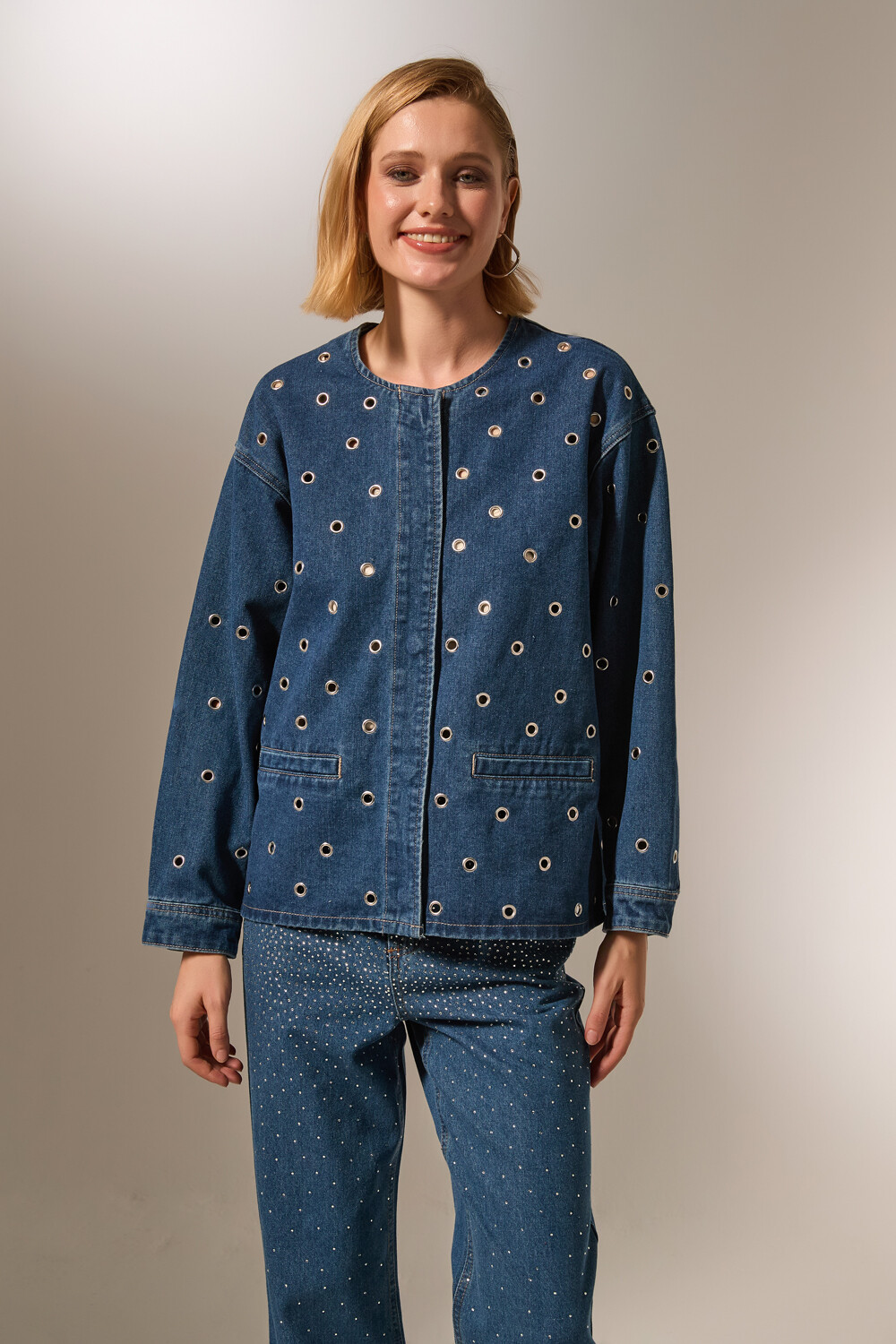 Campera Vani Azul Claro