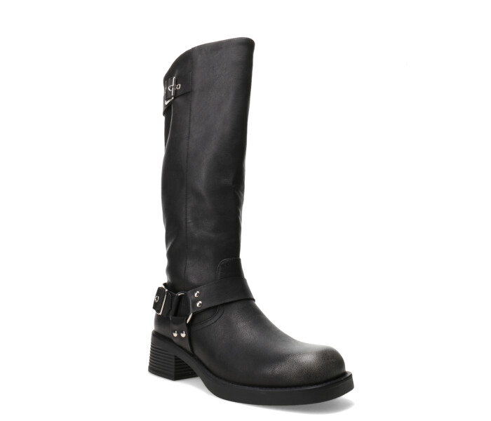 Bota de Mujer Miss Carol JEXIE caña alta Negro