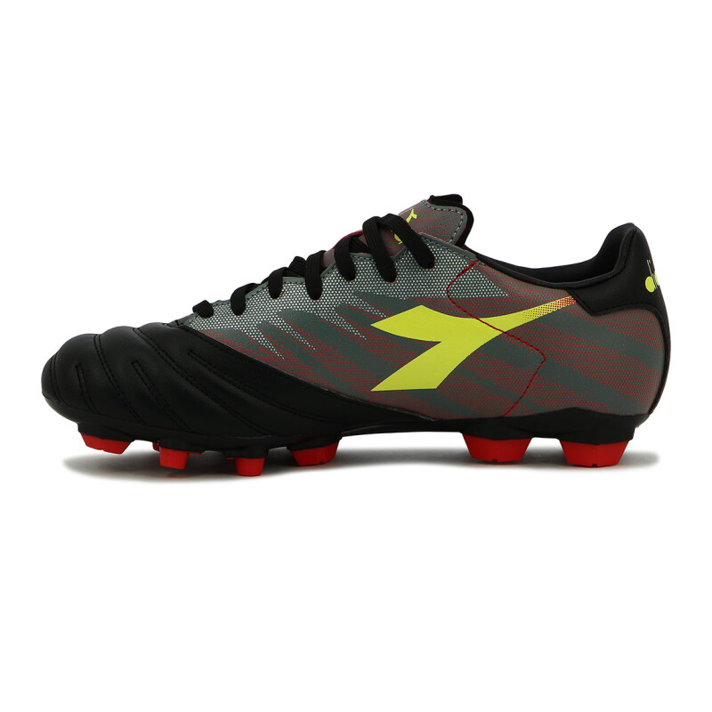 Diadora Champion Hombre Soccer Brasil Elite Veloce R Lpu Negro-amarillo Fluo