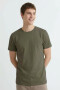 Remera cuello redondo ICONIC 150 VERDE OLIVA