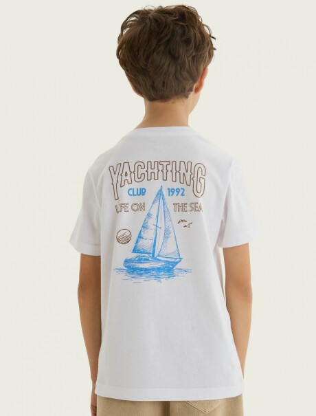CAMISETA MANGA CORTA INFANTIL CON ESTAMPA T-SHIRT MM MASC