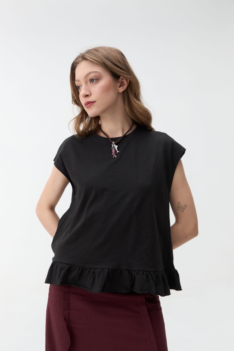 REMERA GIA - Negro 