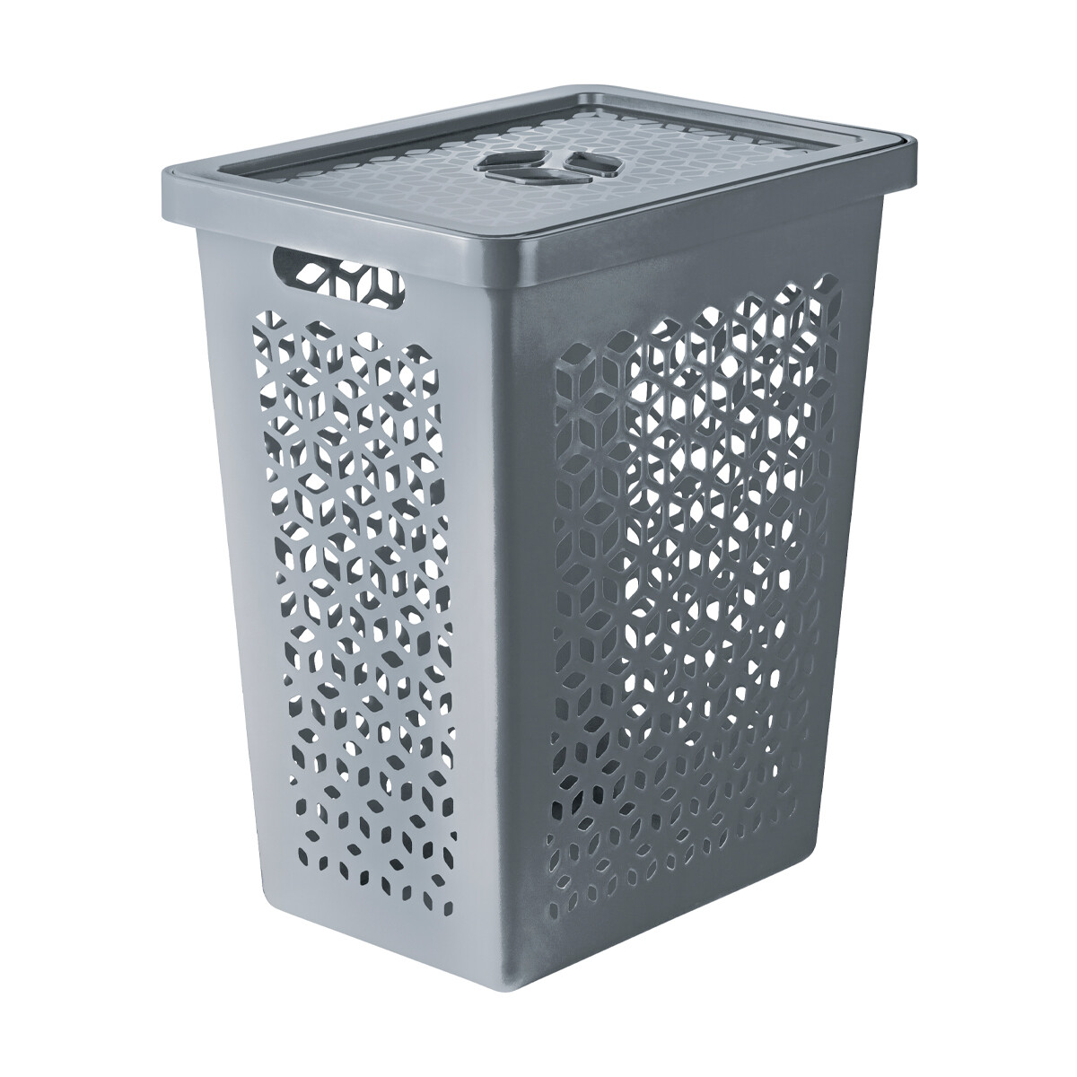 Cesto organizador ropa 55L - GRIS 