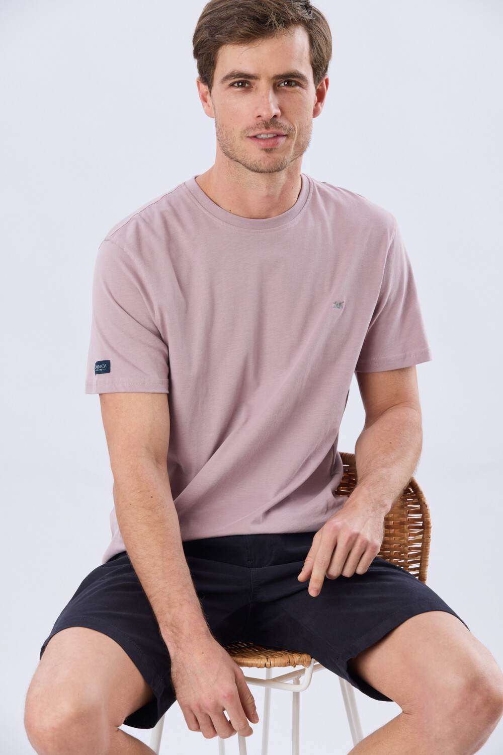REMERA BÁSICA DE ALGODÓN Lila