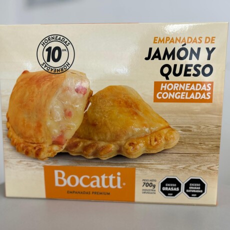 EMPANADAS DE JAMÓN Y QUESO X10 BOCATTI PREMIUM +SOLO PDE O WEB+ EMPANADAS DE JAMÓN Y QUESO X10 BOCATTI PREMIUM +SOLO PDE O WEB+